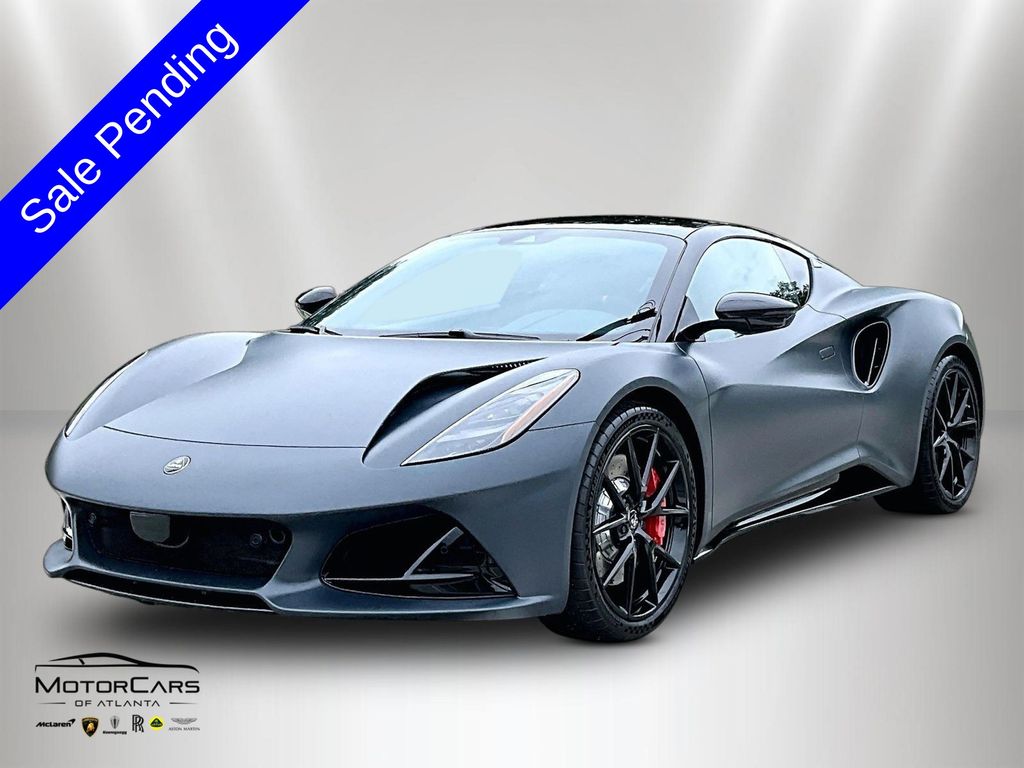 Gray (Satin Nebulous Grey) 2026 Lotus Emira Coupe Rear-Wheel Drive 6-Speed Manual