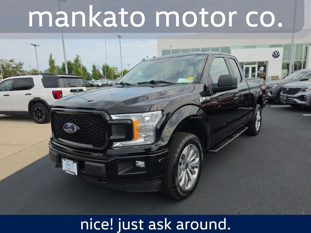 Shadow Black 2018 Ford F-150 Pickup Truck Four-Wheel Drive Automatic