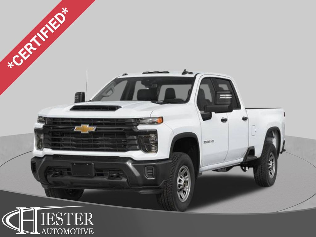 Black 2025 Chevrolet Silverado 3500HD Pickup Truck Four-Wheel Drive Automatic