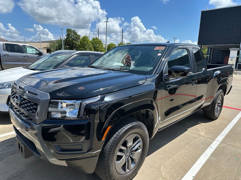 Super Black 2025 Nissan Frontier Pickup Truck 4X2 9-Speed Automatic Overdrive