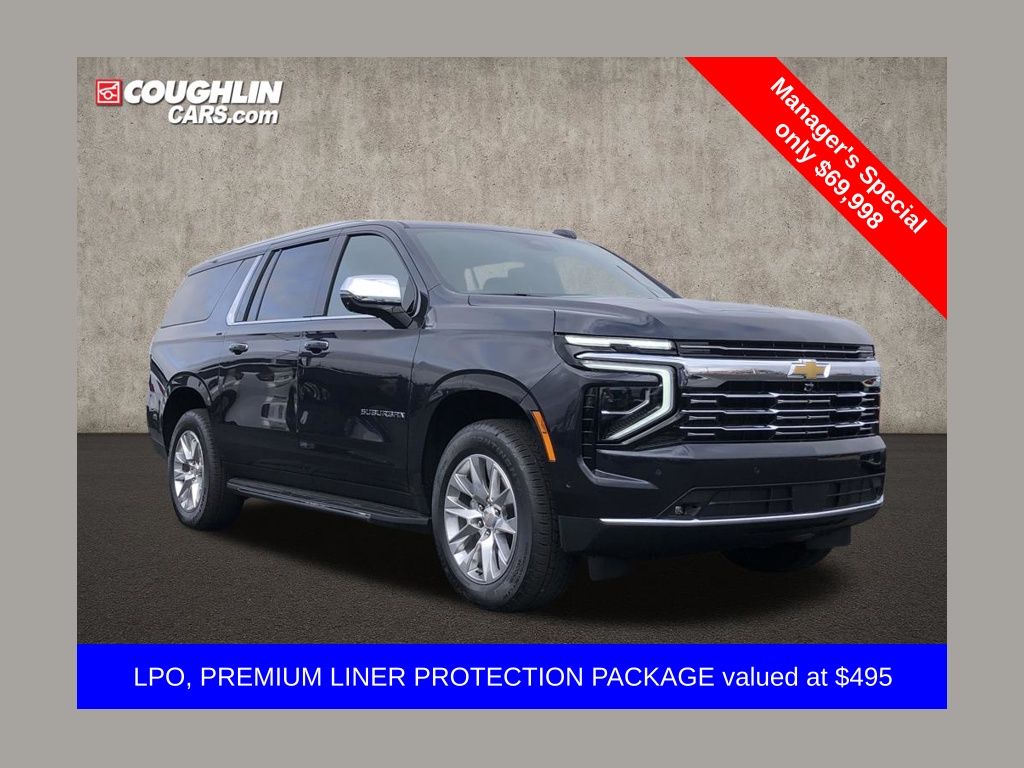 Dark Ash Metallic 2025 Chevrolet Suburban SUV / Crossover Four-Wheel Drive