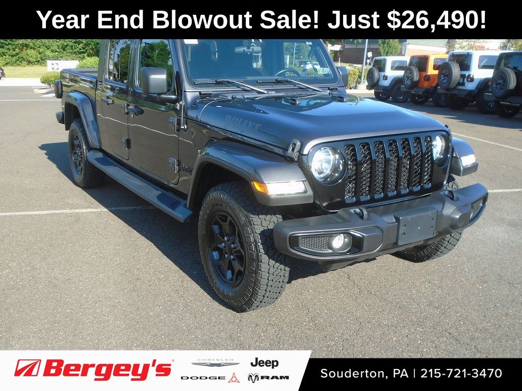 2021 Jeep Gladiator Willys Crew Cab 4WD