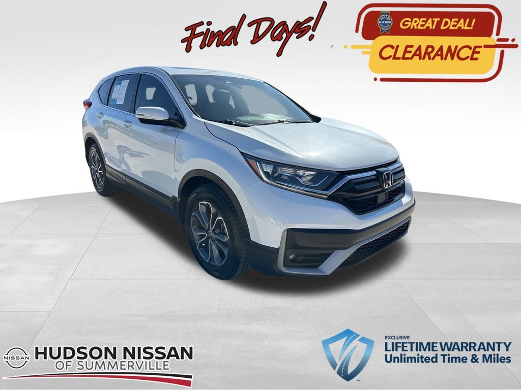 2022 Platinum White Pearl Honda CR-V EX SUV