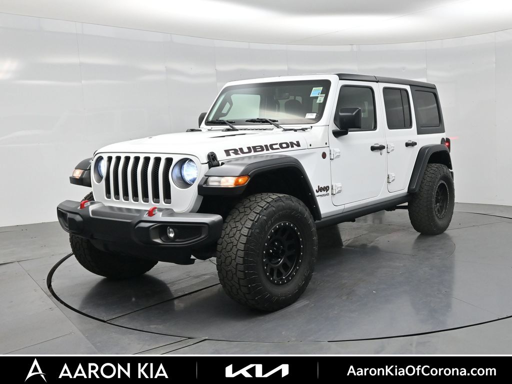Bright White Clearcoat 2021 Jeep Wrangler SUV / Crossover Four-Wheel Drive 8-Speed Automatic