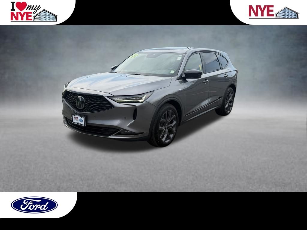 Gray 2023 Acura MDX SUV / Crossover All-Wheel Drive Automatic