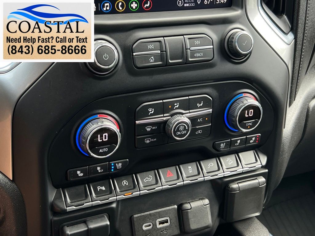 2021 Chevrolet Silverado 1500 LTZ Blue at Bob Mills Chevrolet