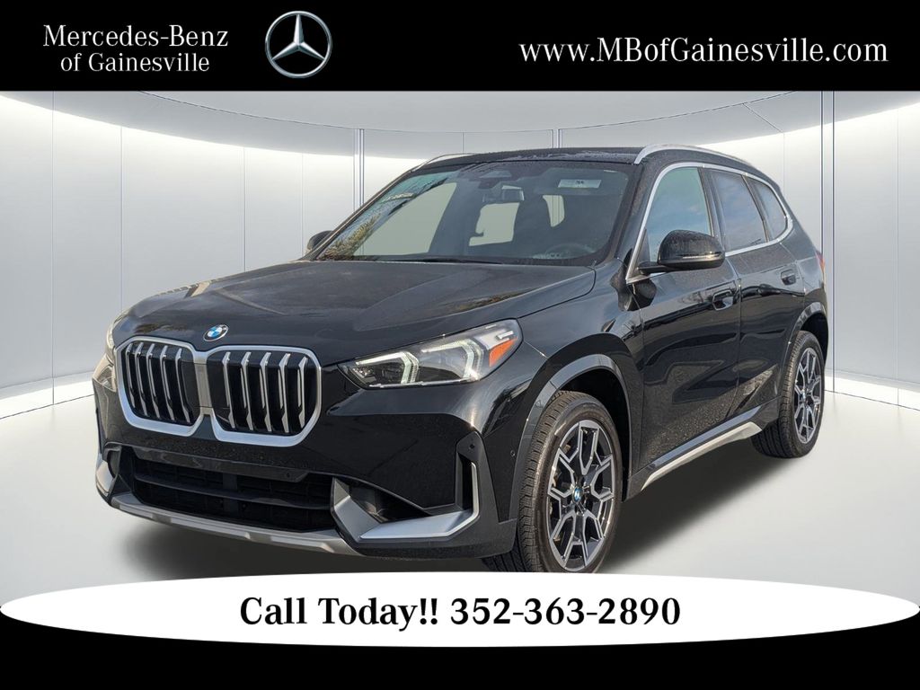 Jet Black 2025 BMW X1 xDrive28i SUV / Crossover All-Wheel Drive 7-Speed Automatic