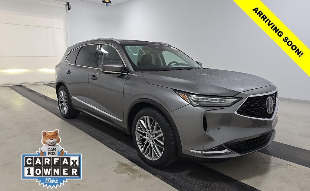 Liquid Carbon Metallic 2023 Acura MDX SUV / Crossover All-Wheel Drive Automatic