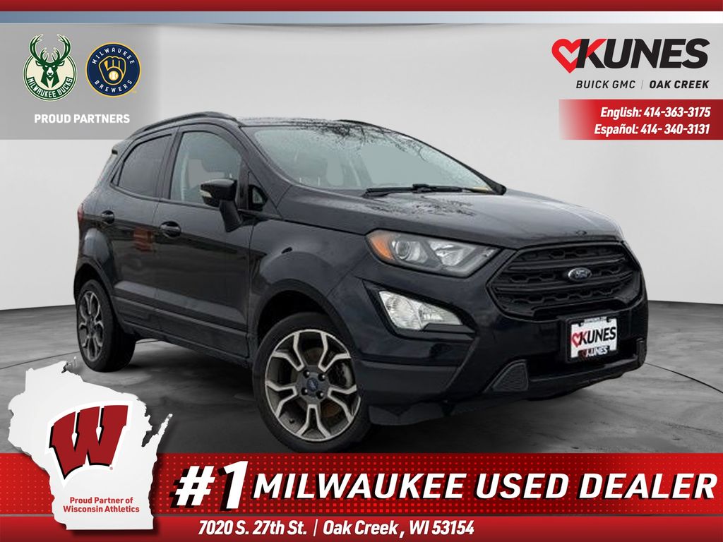 Shadow Black 2020 Ford EcoSport SUV / Crossover All-Wheel Drive 6-Speed Automatic