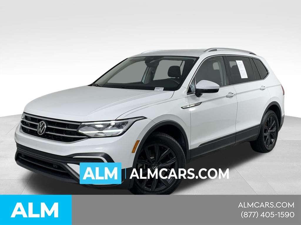 White 2024 Volkswagen Tiguan SE FWD SUV / Crossover Front-Wheel Drive 8-Speed Automatic