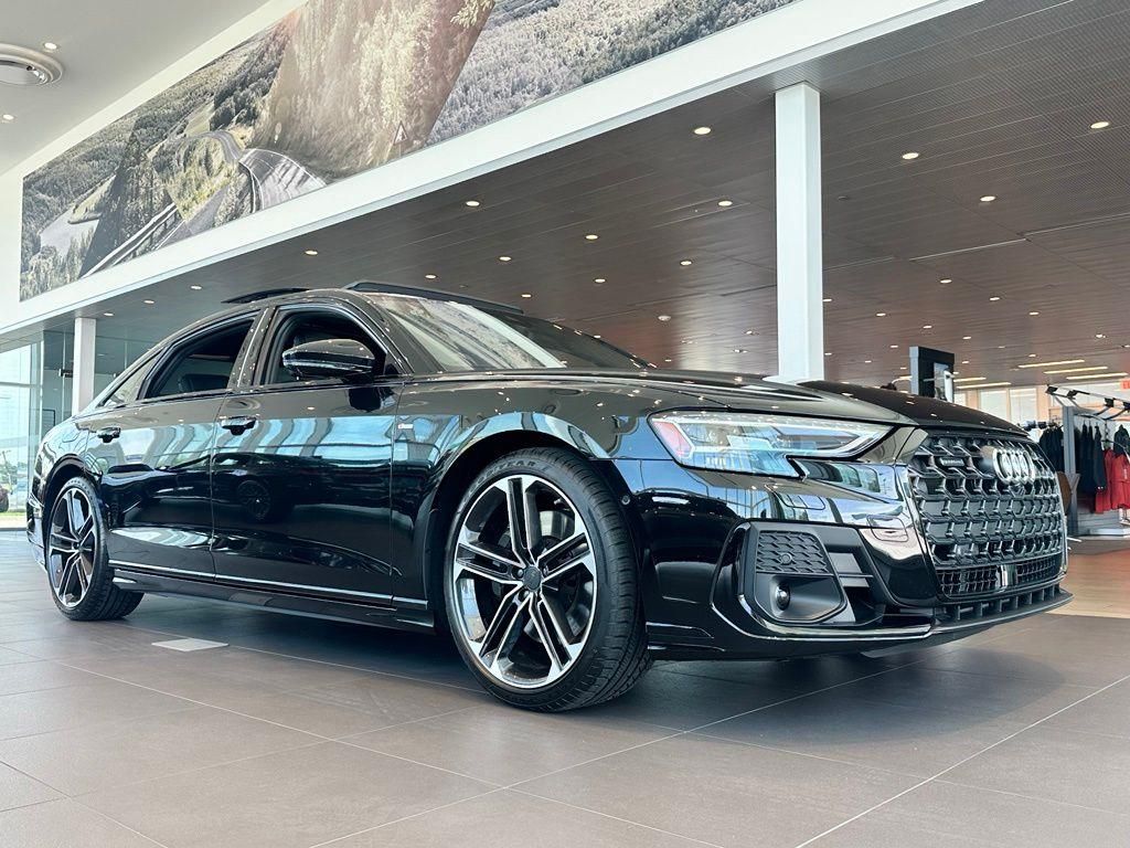 Mythos Black Metallic 2026 Audi A8 Sedan All-Wheel Drive 8-Speed Automatic