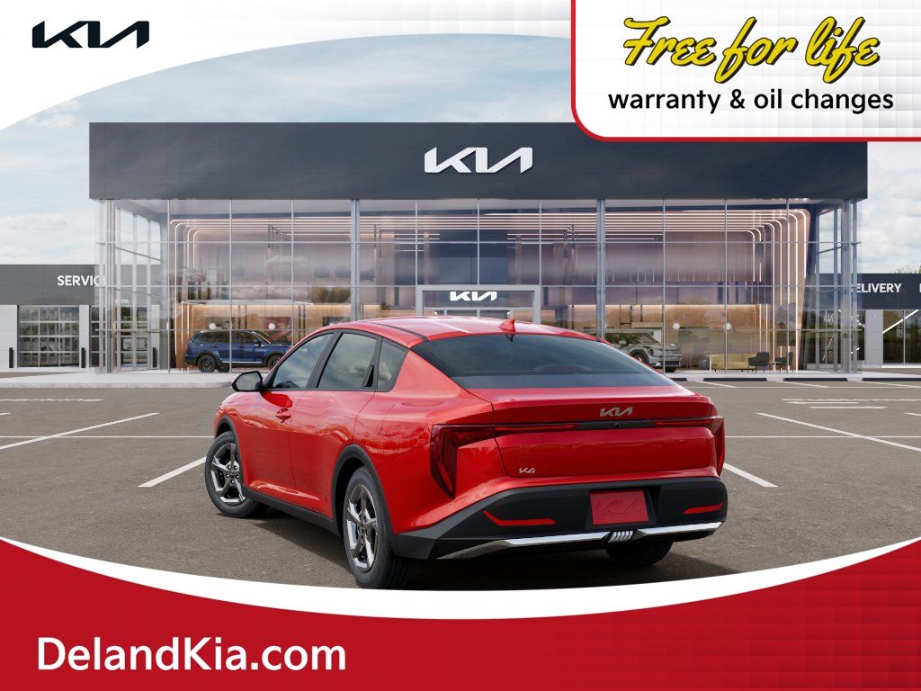 New 2026 Kia K4 Sedan