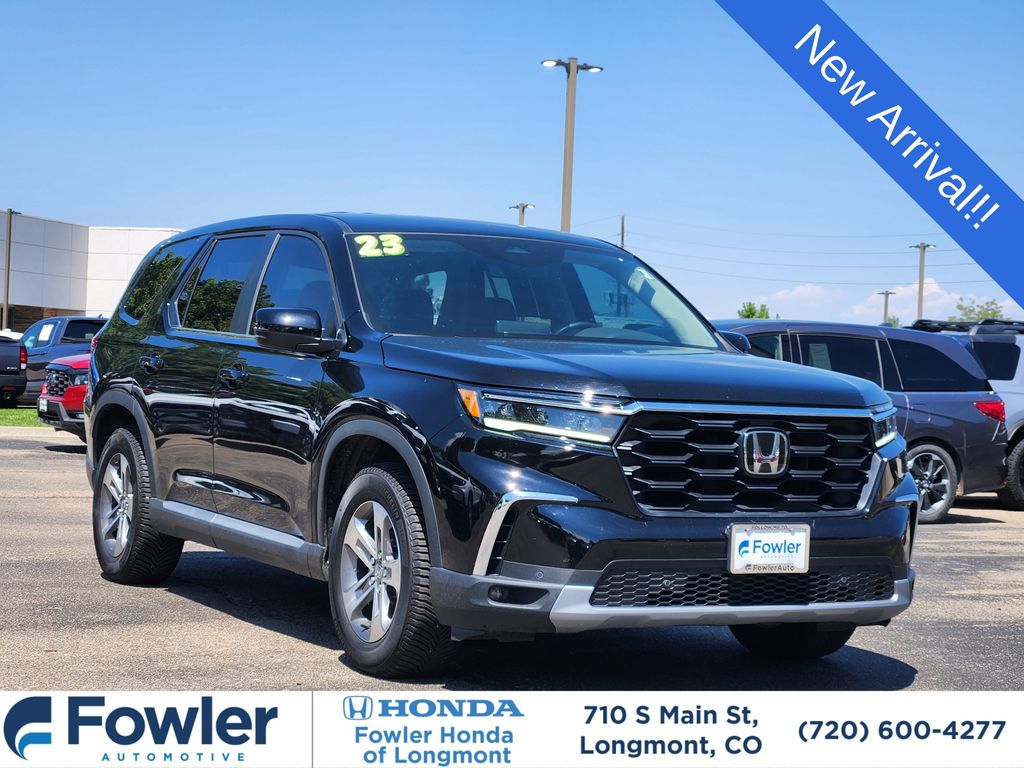 Crystal Black Pearl 2023 Honda Pilot SUV / Crossover All-Wheel Drive Automatic