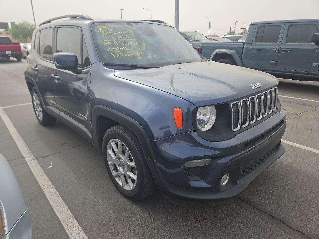 Used 2020 Blue Jeep Latitude image 4