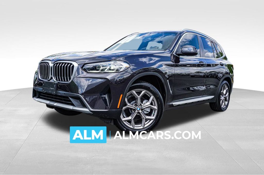 Gray (Dark Graphite Metallic) 2022 BMW X3 SUV / Crossover All-Wheel Drive 8-Speed Automatic