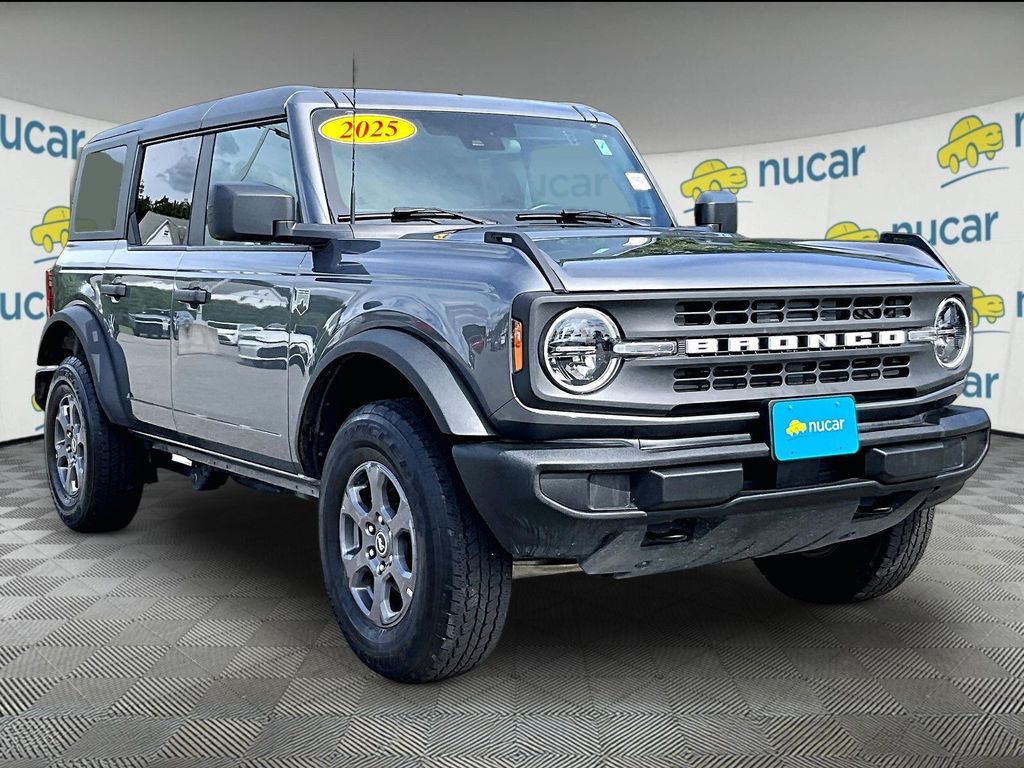 Gray Metallic 2025 Ford Bronco SUV / Crossover Four-Wheel Drive Automatic
