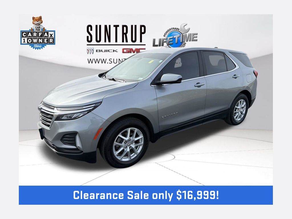 Sterling Gray Metallic 2023 Chevrolet Equinox LT FWD with 1LT SUV / Crossover Front-Wheel Drive 6-Speed Automatic Overdrive
