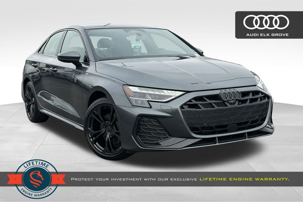 Daytona Gray Pearl Effect 2026 Audi A3 Sedan All-Wheel Drive 7-Speed Automatic