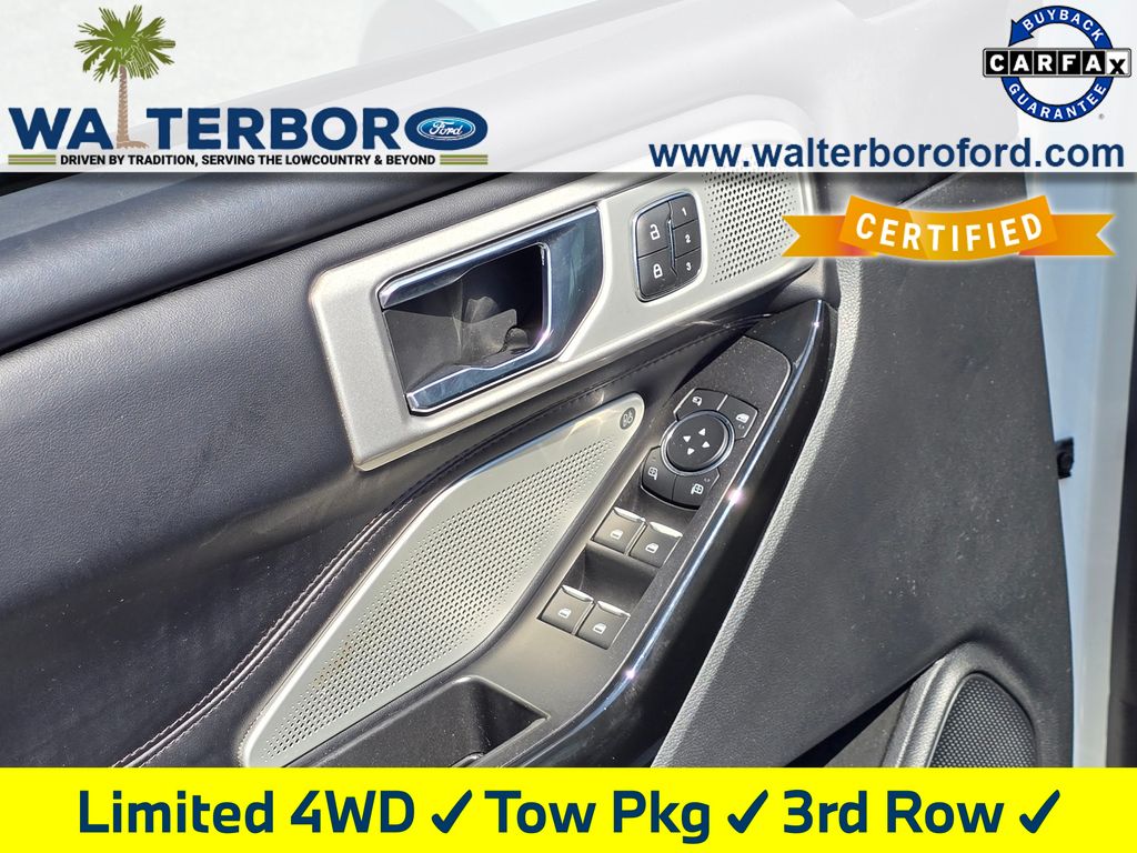 2022 Ford Explorer Platinum White at Stokes Volkswagen