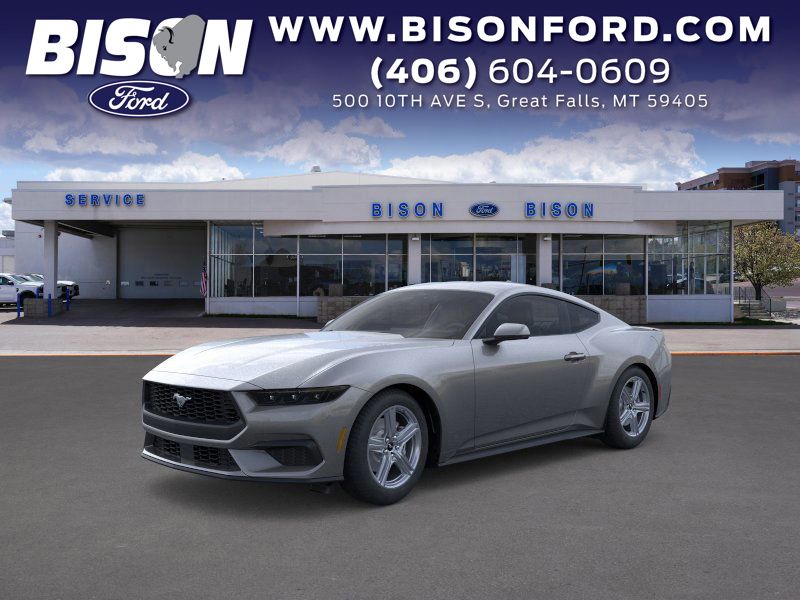 Carbonized Gray Metallic 2026 Ford Mustang EcoBoost Premium Fastback RWD Coupe Rear-Wheel Drive Automatic