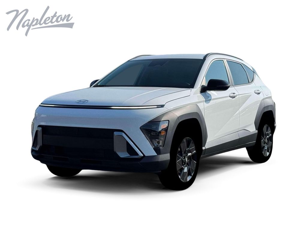 Atlas White 2026 Hyundai Kona SUV / Crossover All-Wheel Drive Continuously Variable Transmission