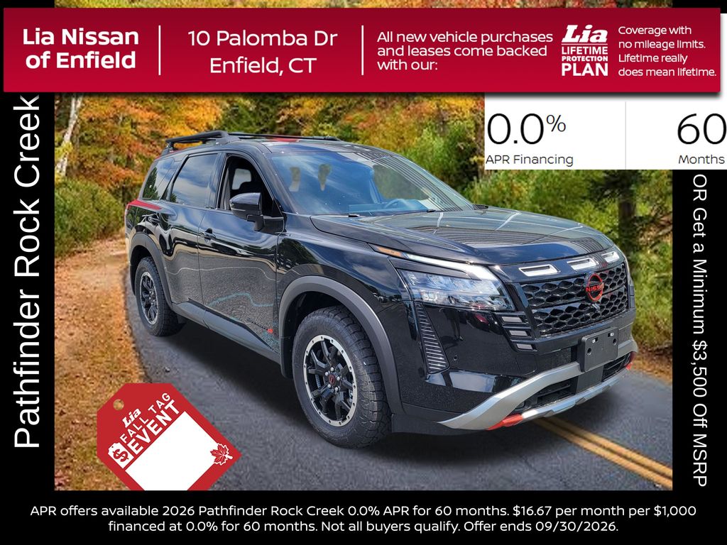 6 2026 Nissan Pathfinder SUV / Crossover All-Wheel Drive 9-Speed Automatic