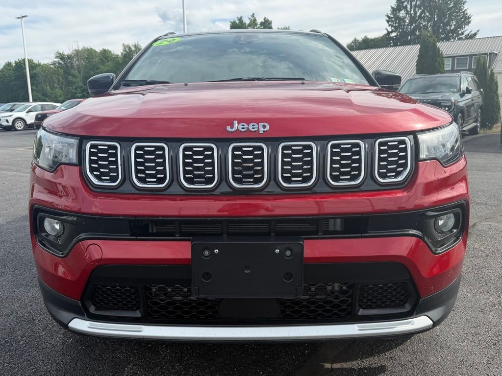 2024 Jeep Compass Limited Red at Klick Lewis Buick Chevrolet