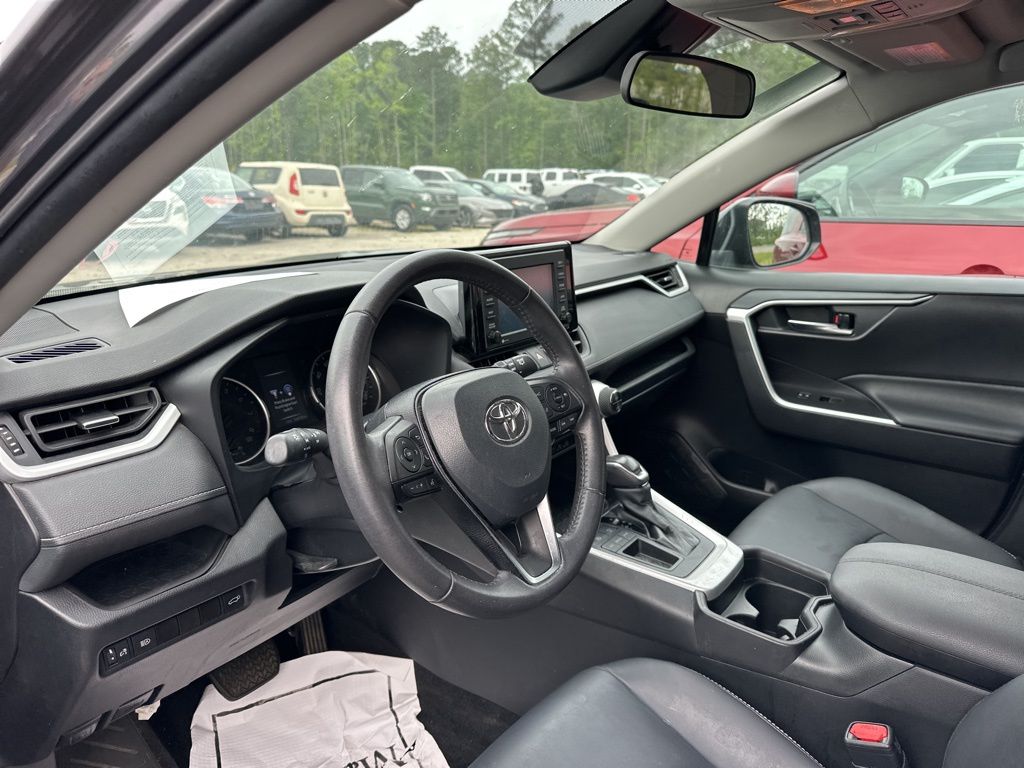 2021 Magnetic Gray Metallic Toyota RAV4 XLE Premium FWD SUV