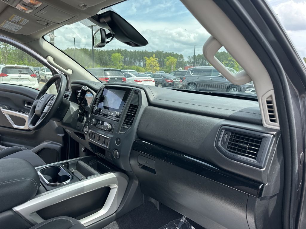2023 Gun Metallic Nissan Titan SV RWD Truck