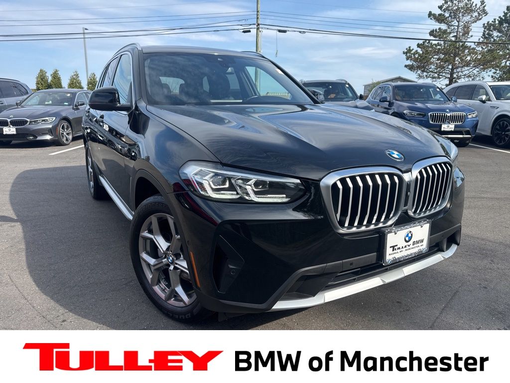 Jet Black 2023 BMW X3 SUV / Crossover All-Wheel Drive 8-Speed Automatic