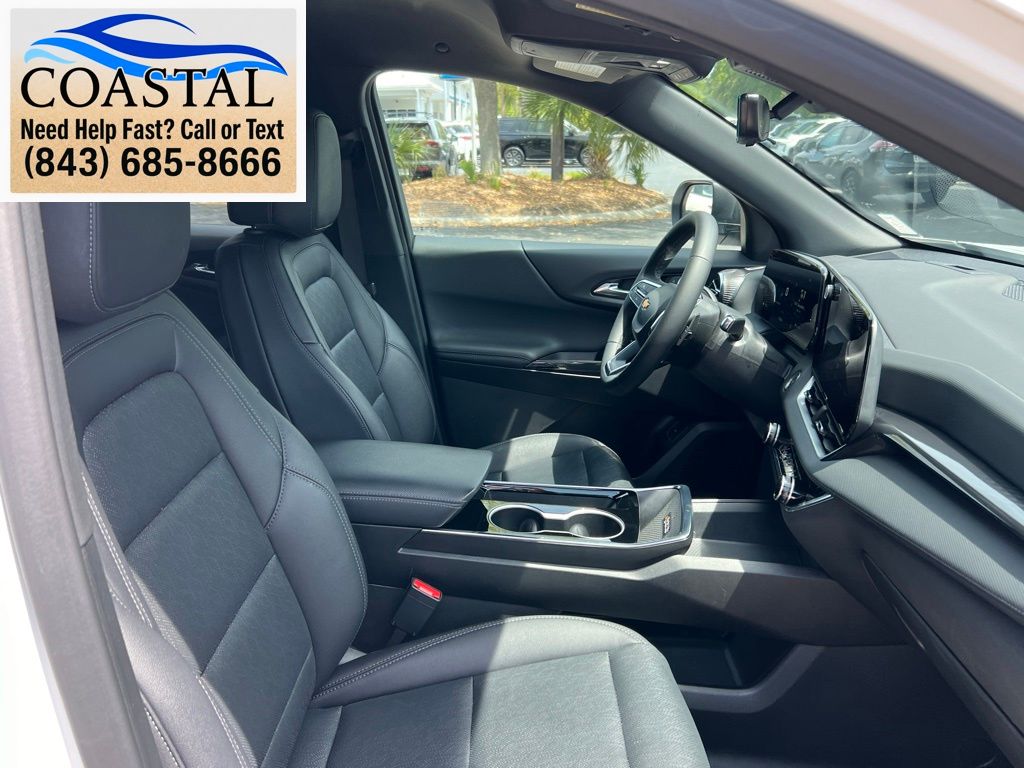 2025 Chevrolet Equinox LT White at Bob Mills Chevrolet