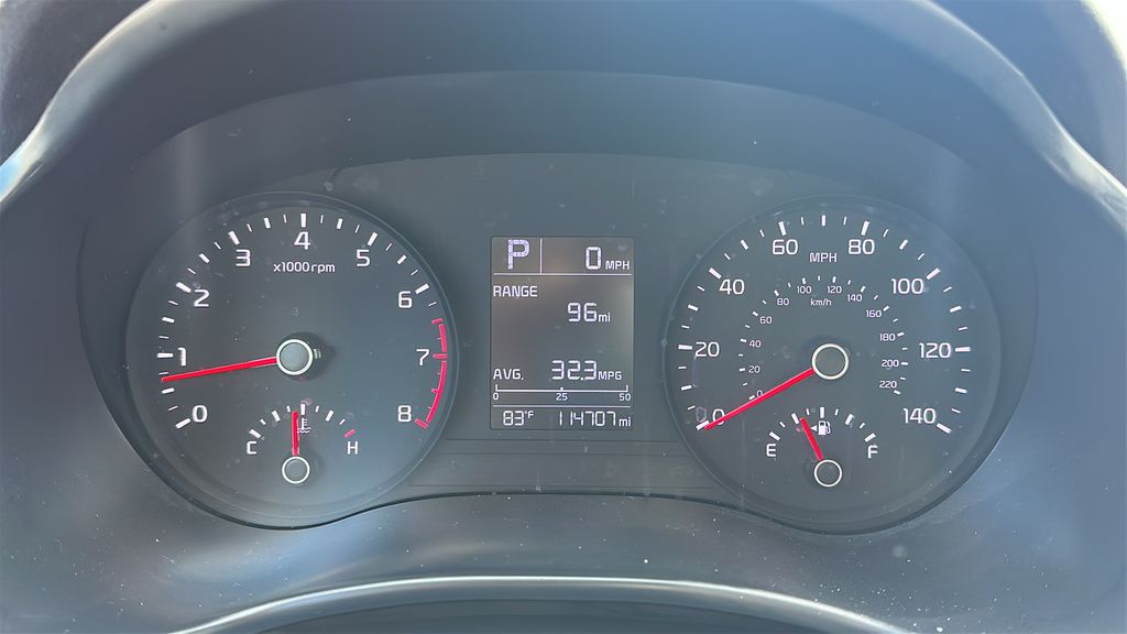 2019 Kia Rio S White at Emmons Autoplex