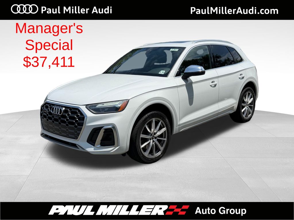 Glacier White 2023 Audi SQ5 SUV / Crossover All-Wheel Drive 8-Speed Automatic