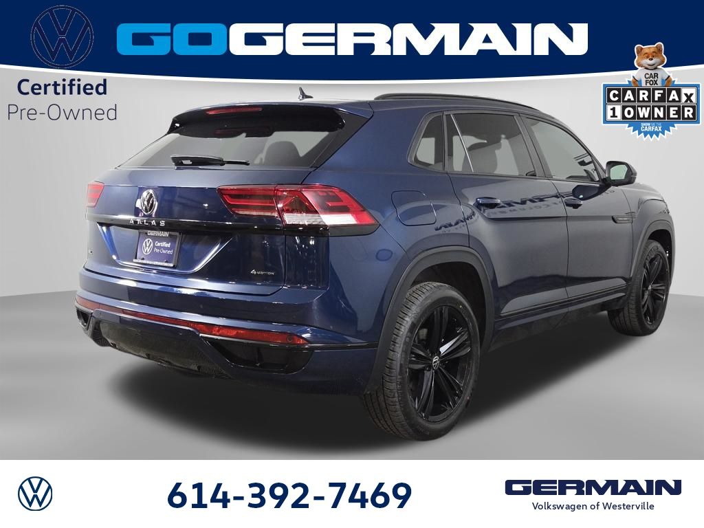 Certified Used 2023 Blue Volkswagen 2.0T SEL R-Line image 7