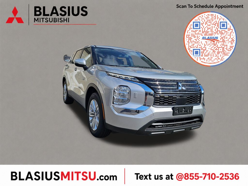 Alloy Silver Metallic 2025 Mitsubishi Outlander Hybrid Plug-in SUV / Crossover All-Wheel Drive 1-Speed Automatic