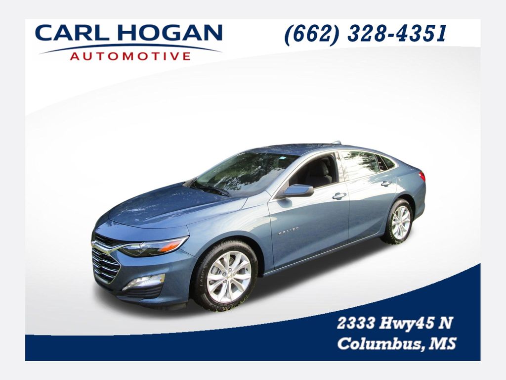 Lakeshore Blue 2024 Chevrolet Malibu Sedan Front-Wheel Drive Continuously Variable Transmission