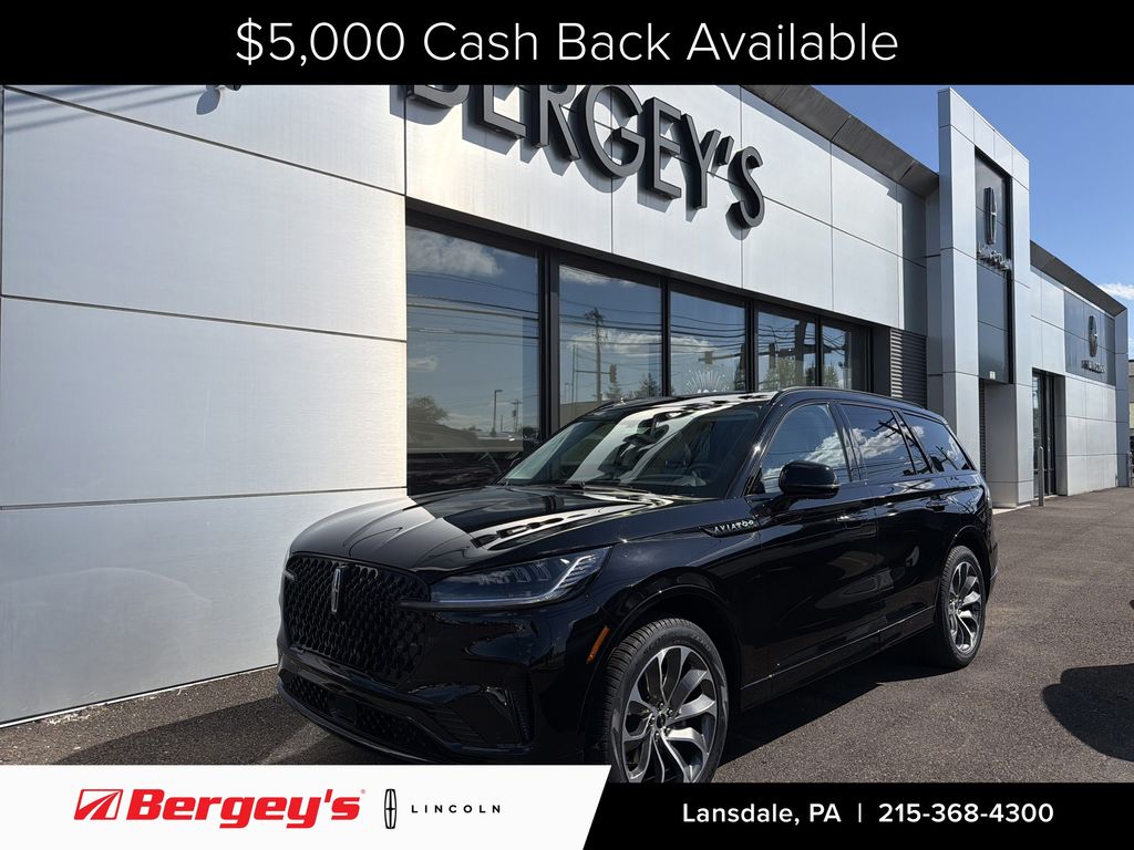 Infinite Black Metallic Clearcoat 2026 Lincoln Aviator SUV / Crossover All-Wheel Drive Automatic