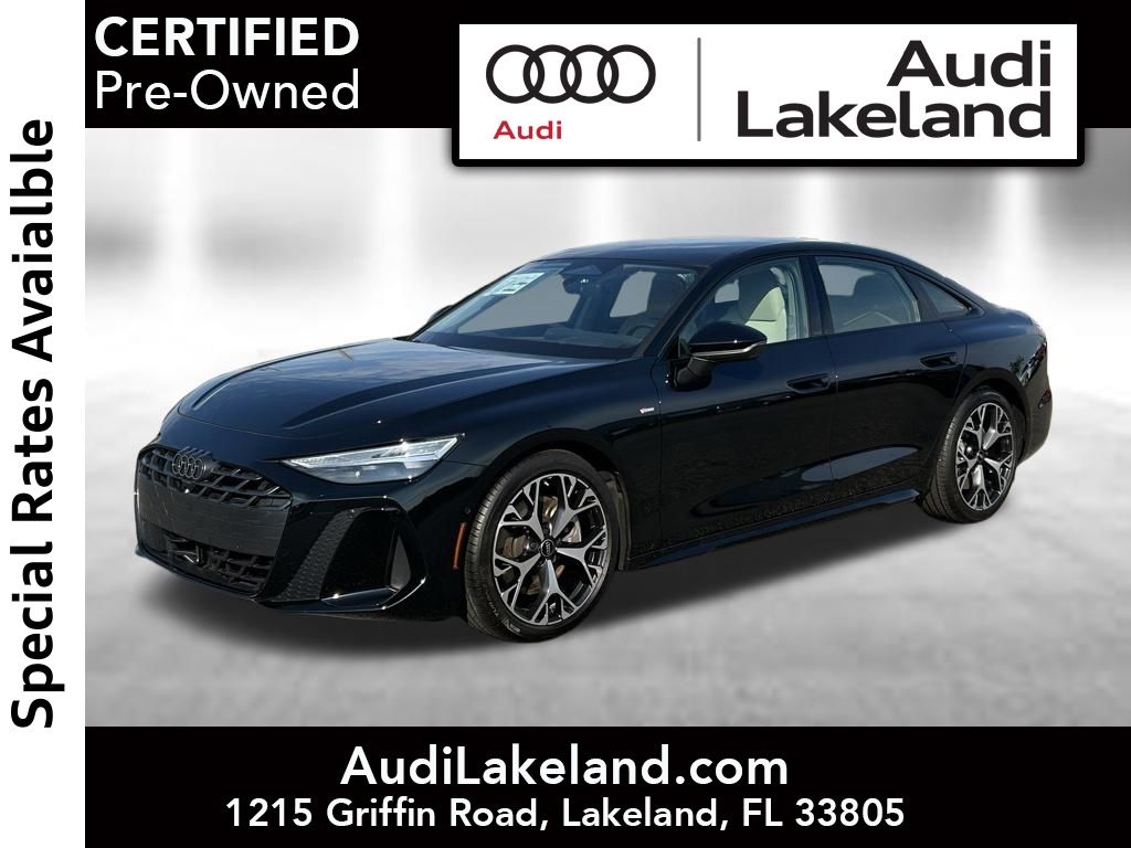 Midnight Green Metallic 2026 Audi A6 quattro Technik TFSI Sedan 7-Speed Automatic