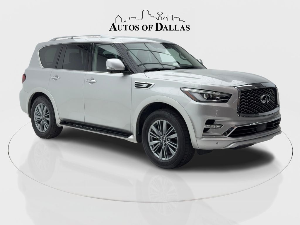 Gray (Liquid Platinum) 2022 INFINITI QX80 SUV / Crossover Rear-Wheel Drive 7-Speed Automatic