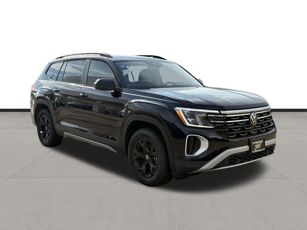 2024 Volkswagen Atlas 2.0T Peak Edition SEL Black at Texan Dodge Chrysler Jeep Ram