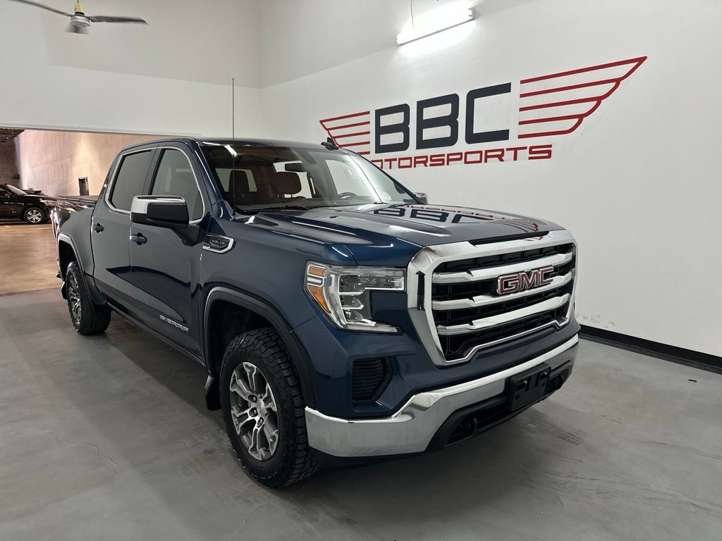 Pacific Blue Metallic 2019 GMC Sierra 1500 Pickup Truck Four-Wheel Drive 8-Speed Automatic