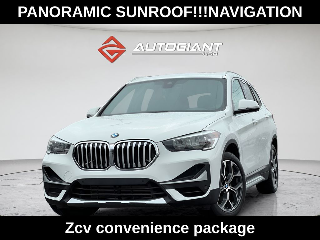 Alpine White 2021 BMW X1 sDrive28i FWD SUV / Crossover Front-Wheel Drive 8-Speed Automatic