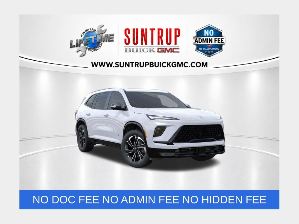 Summit White 2026 Buick Enclave SUV / Crossover Front-Wheel Drive 8-Speed Automatic