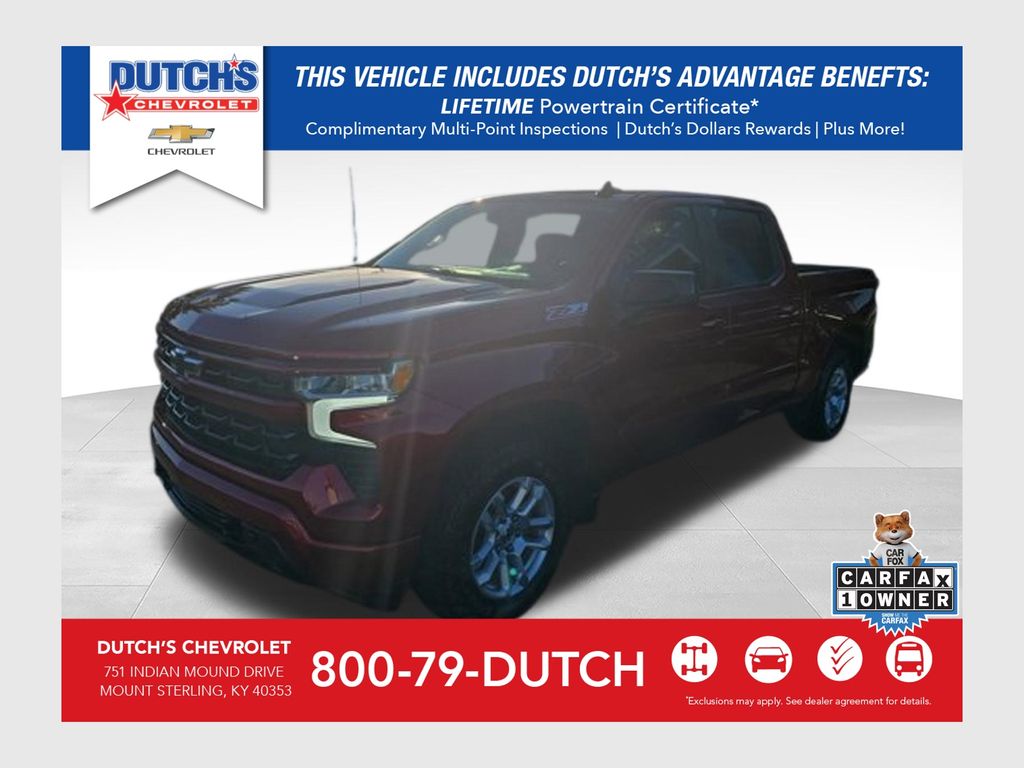  2024 Chevrolet Silverado 1500 RST Crew Cab 4WD   