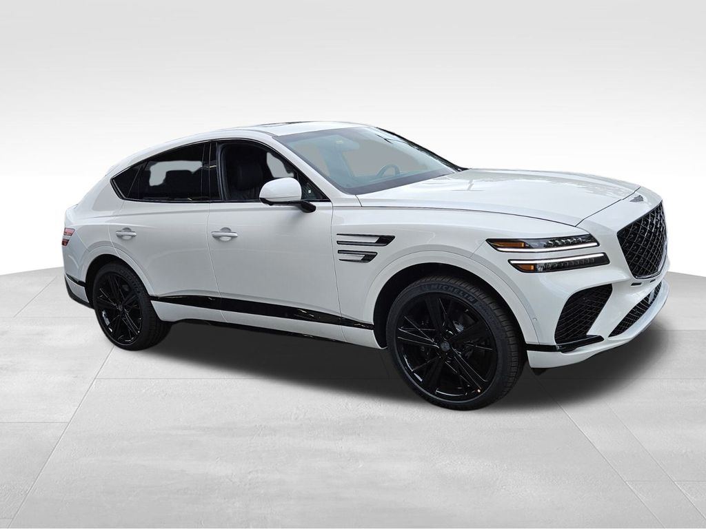 Uyuni White 2026 Genesis GV80 Coupe 3.5T E-SC Prestige Black AWD Coupe All-Wheel Drive 8-Speed Automatic