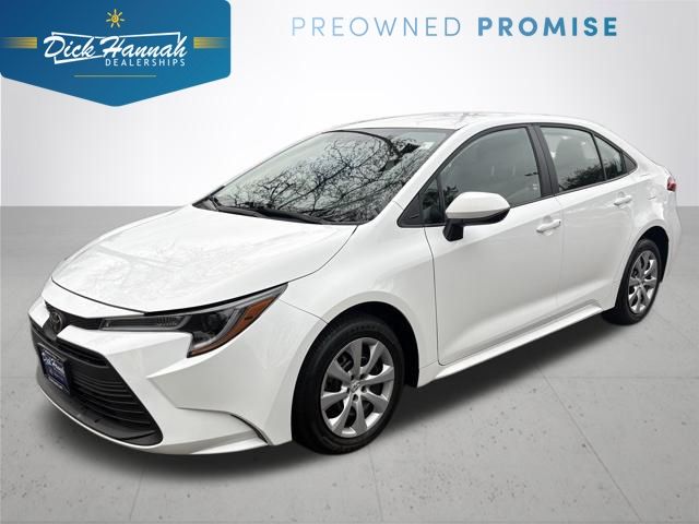 Ice 2024 Toyota Corolla LE FWD Sedan Front-Wheel Drive Continuously Variable Transmission