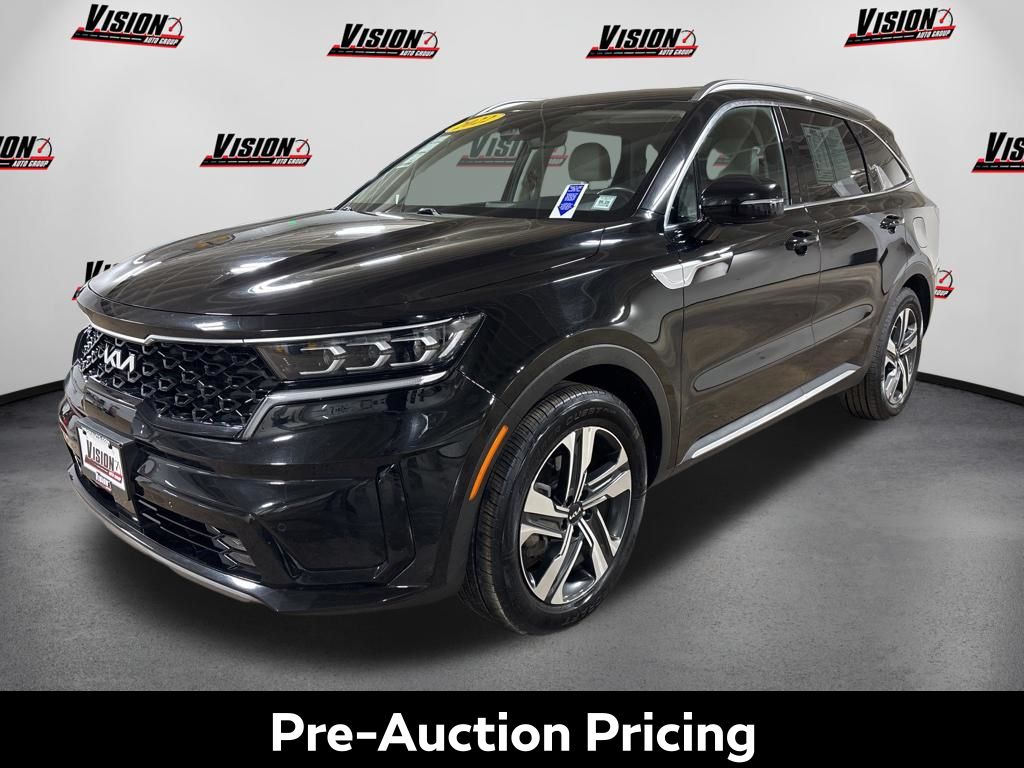 Aurora Black 2022 Kia Sorento Plug-In Hybrid SUV / Crossover All-Wheel Drive 6-Speed Automatic