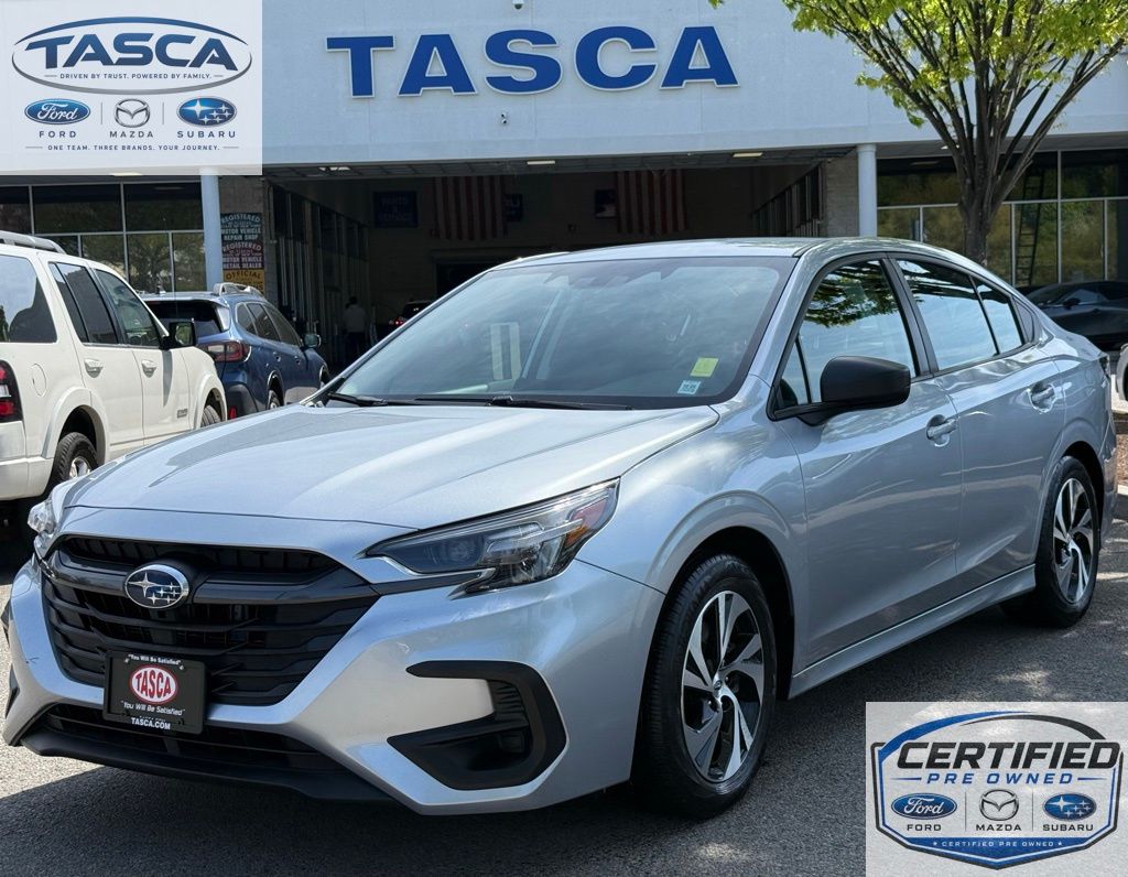Ice Silver Metallic 2024 Subaru Legacy Sedan All-Wheel Drive Continuously Variable Transmission