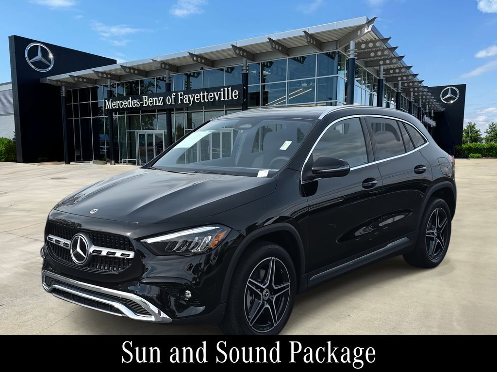 Night Black 2026 Mercedes-Benz GLA SUV / Crossover Front-Wheel Drive 8-Speed Dual Clutch