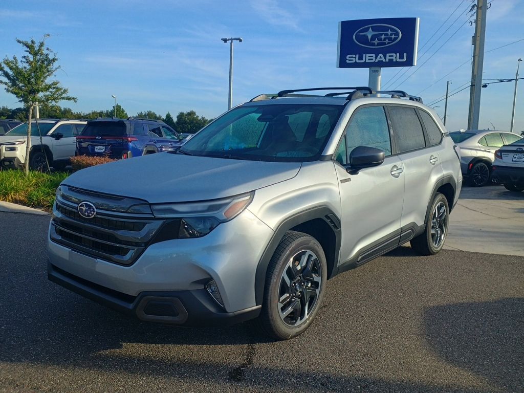 Silver 2026 Subaru Forester Hybrid SUV / Crossover All-Wheel Drive Continuously Variable Transmission